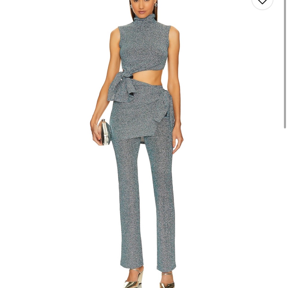 L’Academie Metallic Knit Set